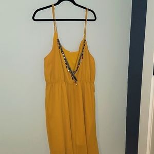 Yellow jumpsuit